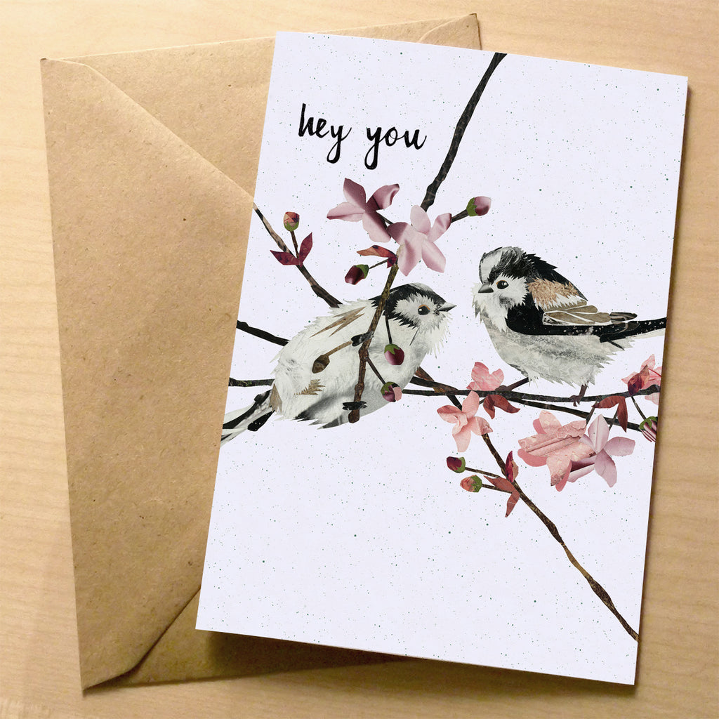 Flying Teaspoons premium greeting card | XOXO Florist Aberdeen