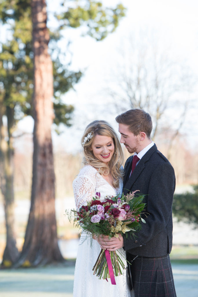 A Winter Wedding | Wedding Flowers | XOXO Aberdeen Florist