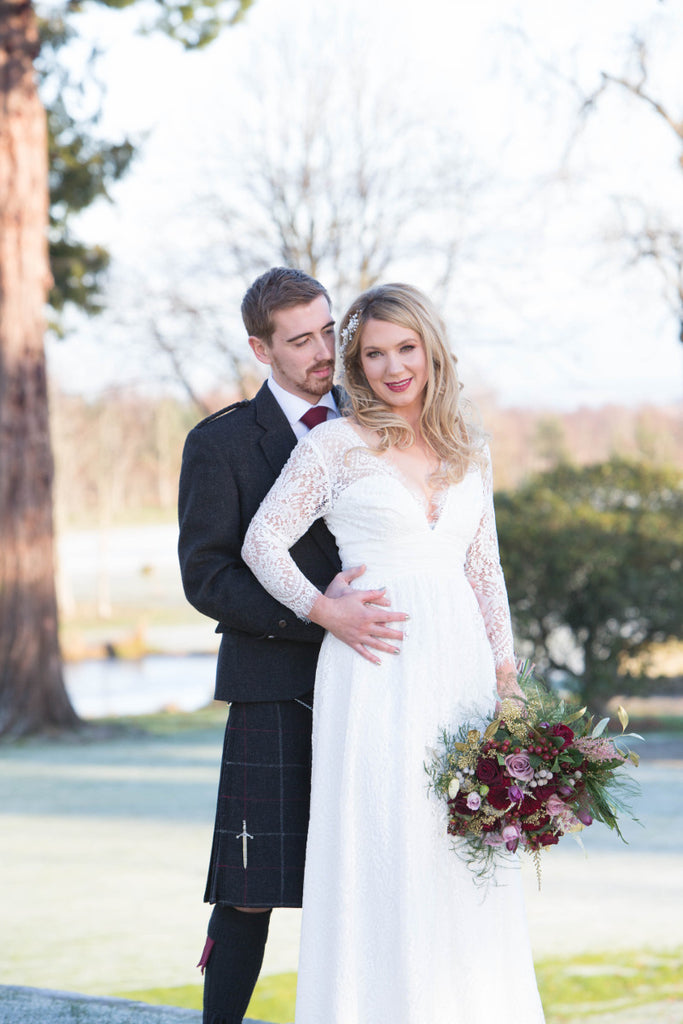 A Winter Wedding | Wedding Flowers | XOXO Aberdeen Florist