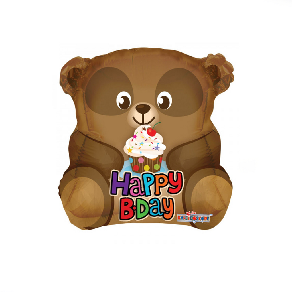 Teddy Bear Helium Balloon - XOXO Florist Aberdeen