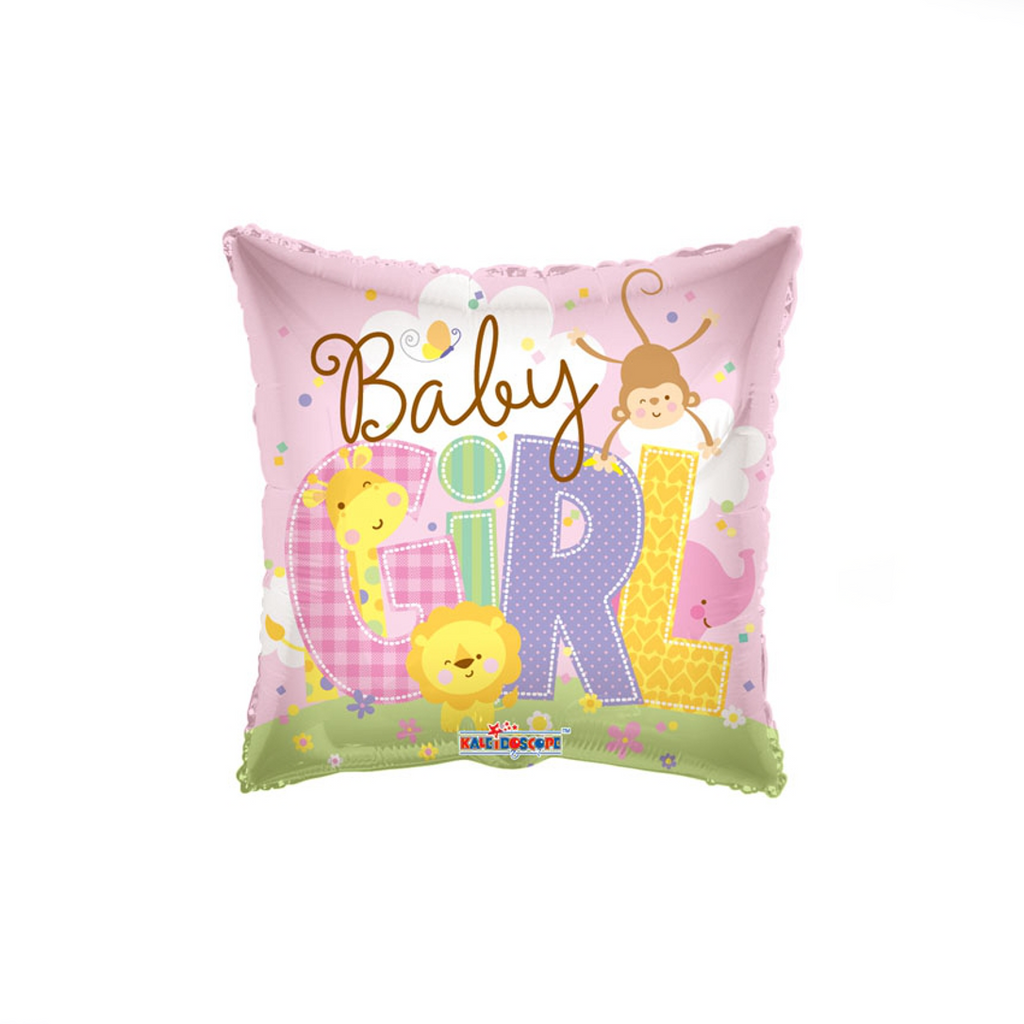 Baby Girl Square Balloon