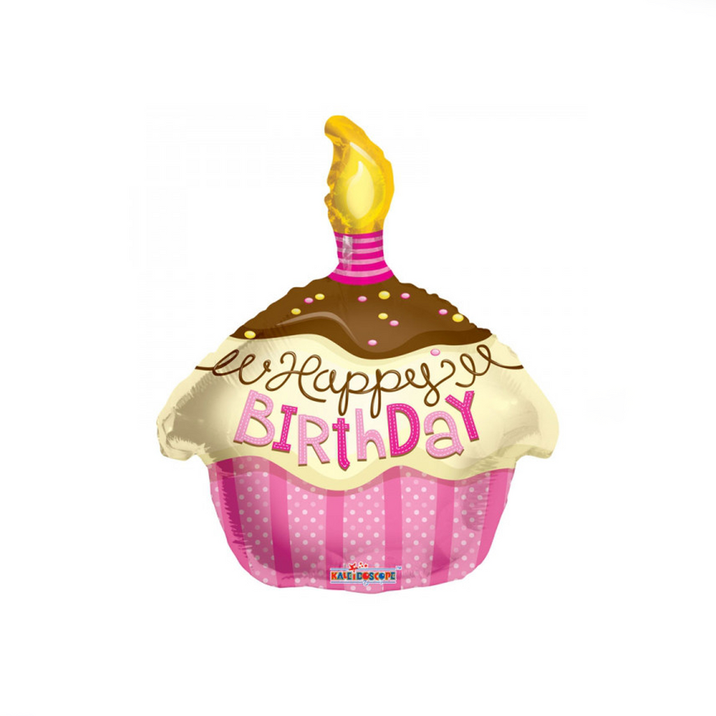 Cupcake Helium Balloon - XOXO Florist Aberdeen