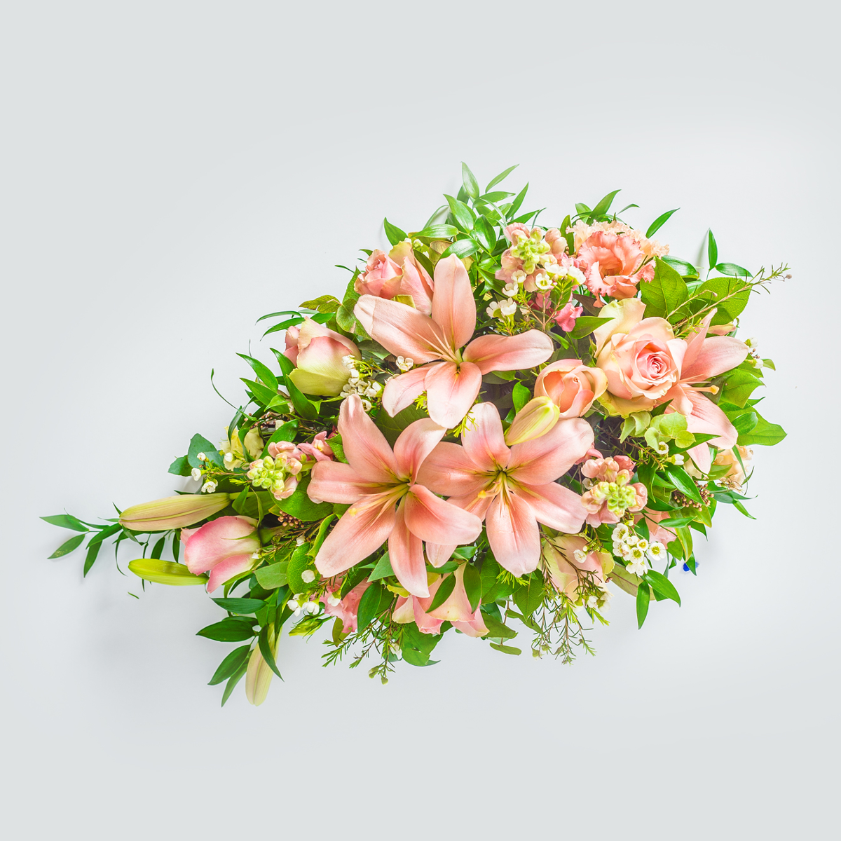Single ended funeral spray | Funeral Flowers | XOXO Florist