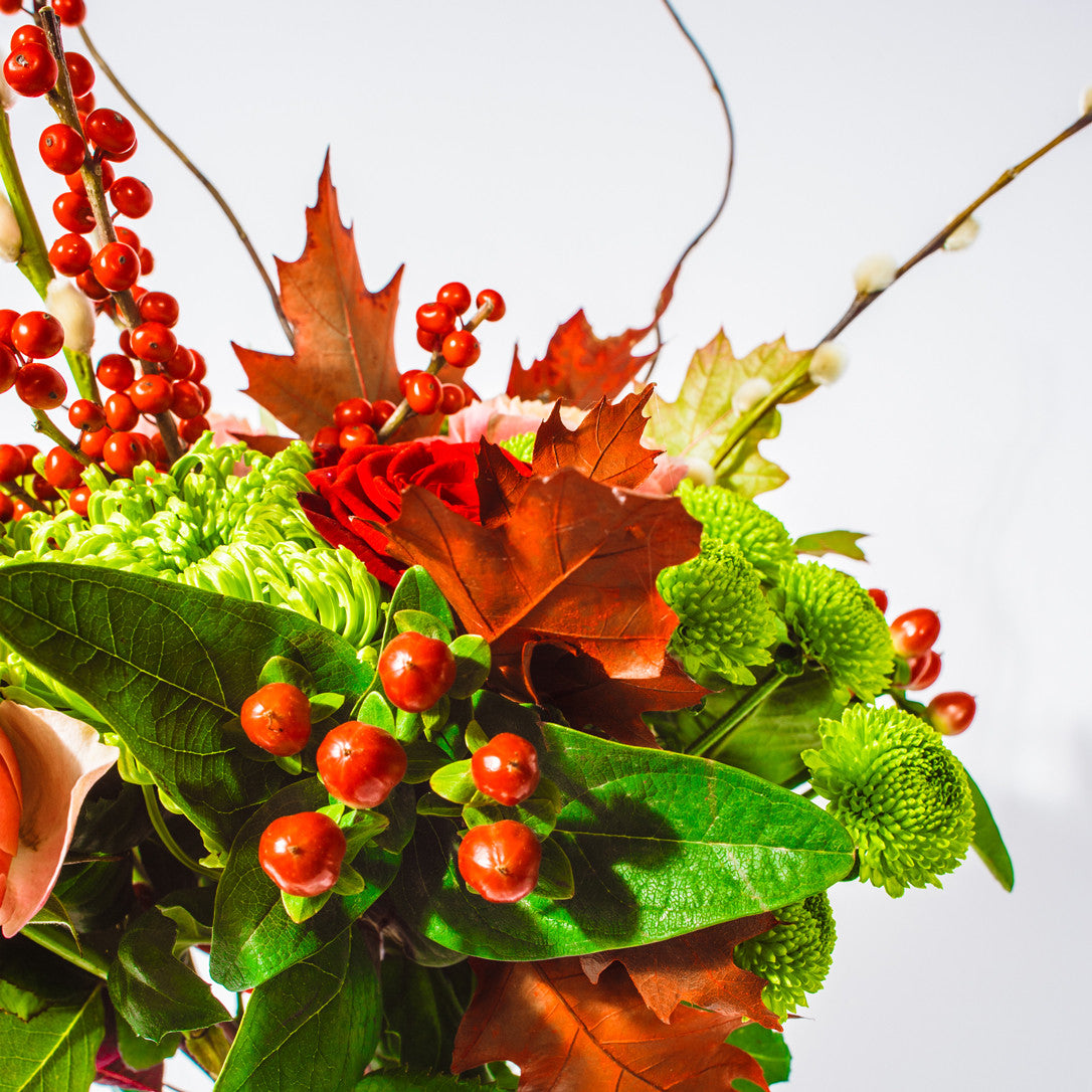 Festive, Christmas Flowers, Bouquet by XOXO Florist Aberdeen