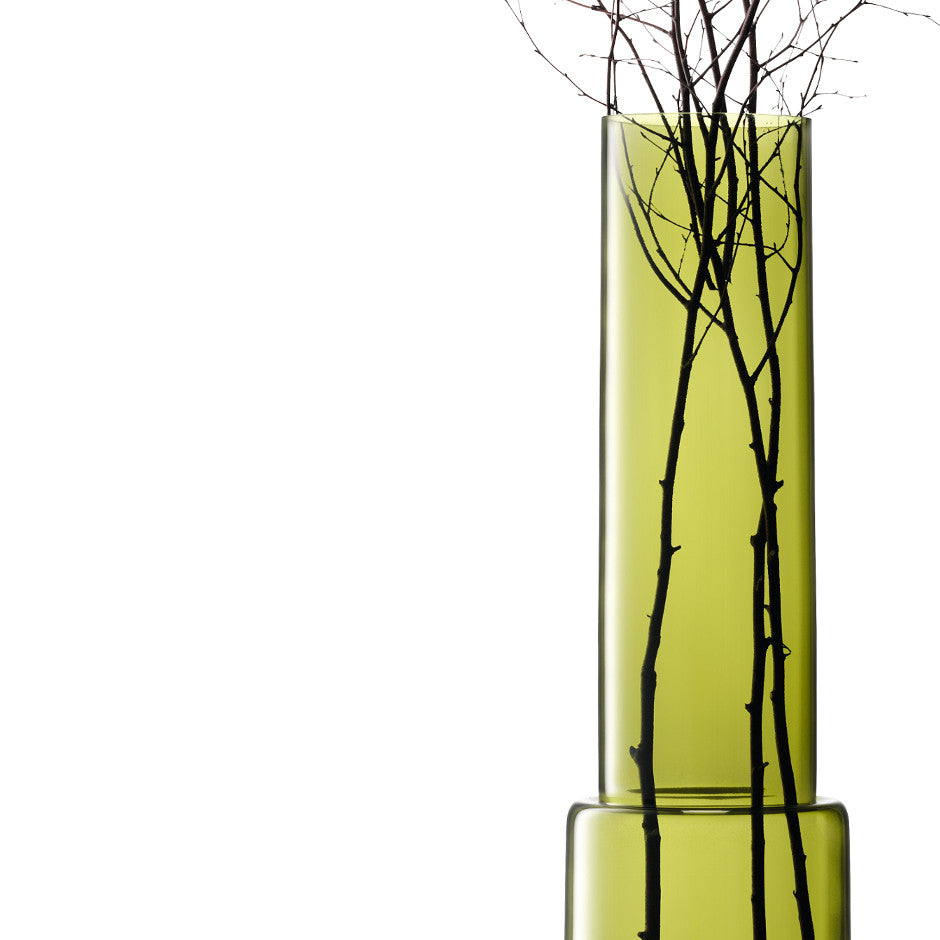 Olive Chimney Vase 85 - LSA International - XOXO Florist Aberdeen