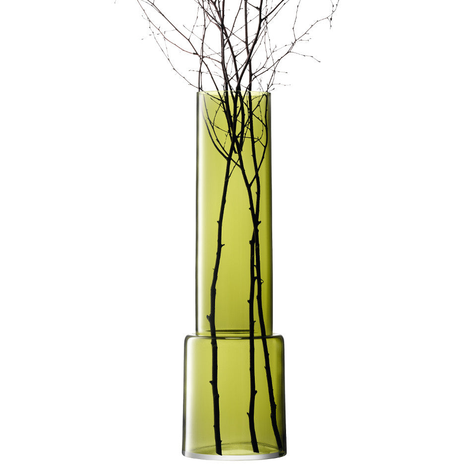 Olive Chimney Vase 85 - LSA International - XOXO Florist Aberdeen