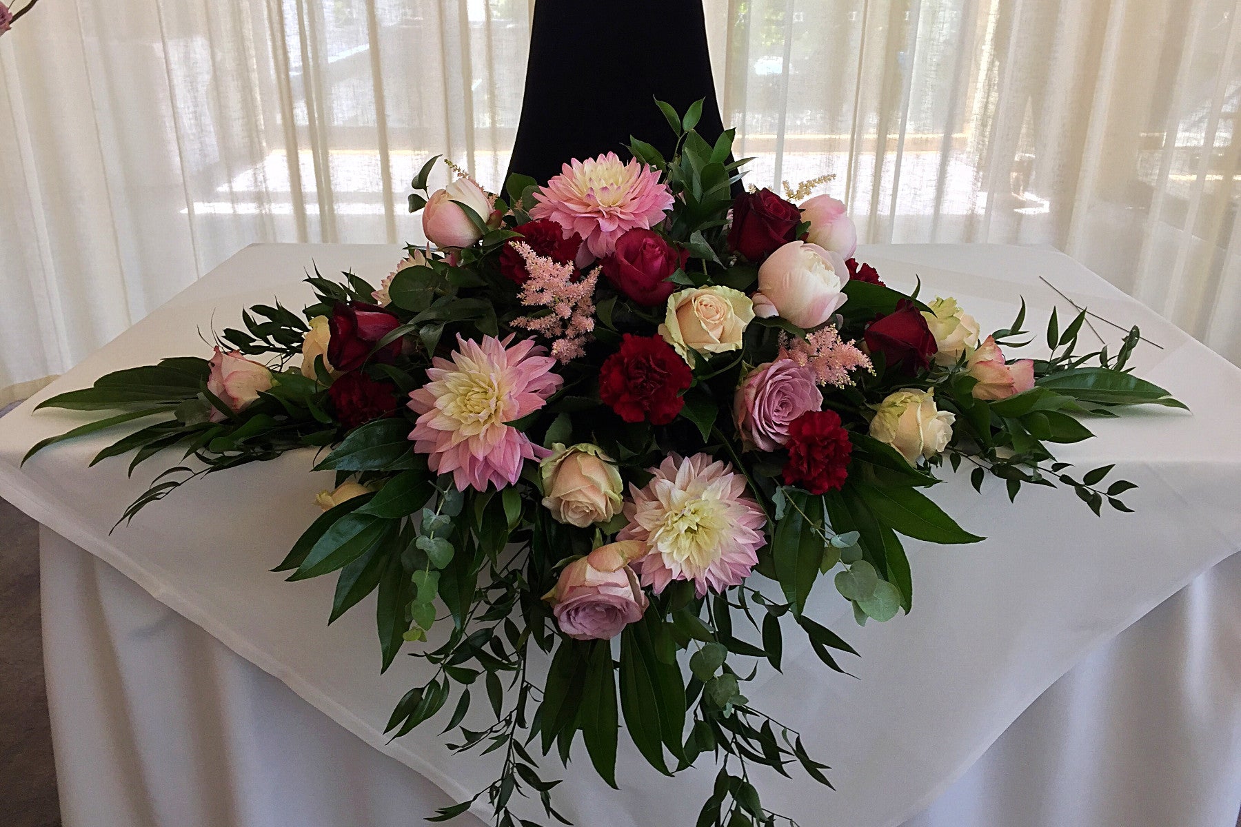 Top Table at the Chester Hotel - XOXO Florist Aberdeen