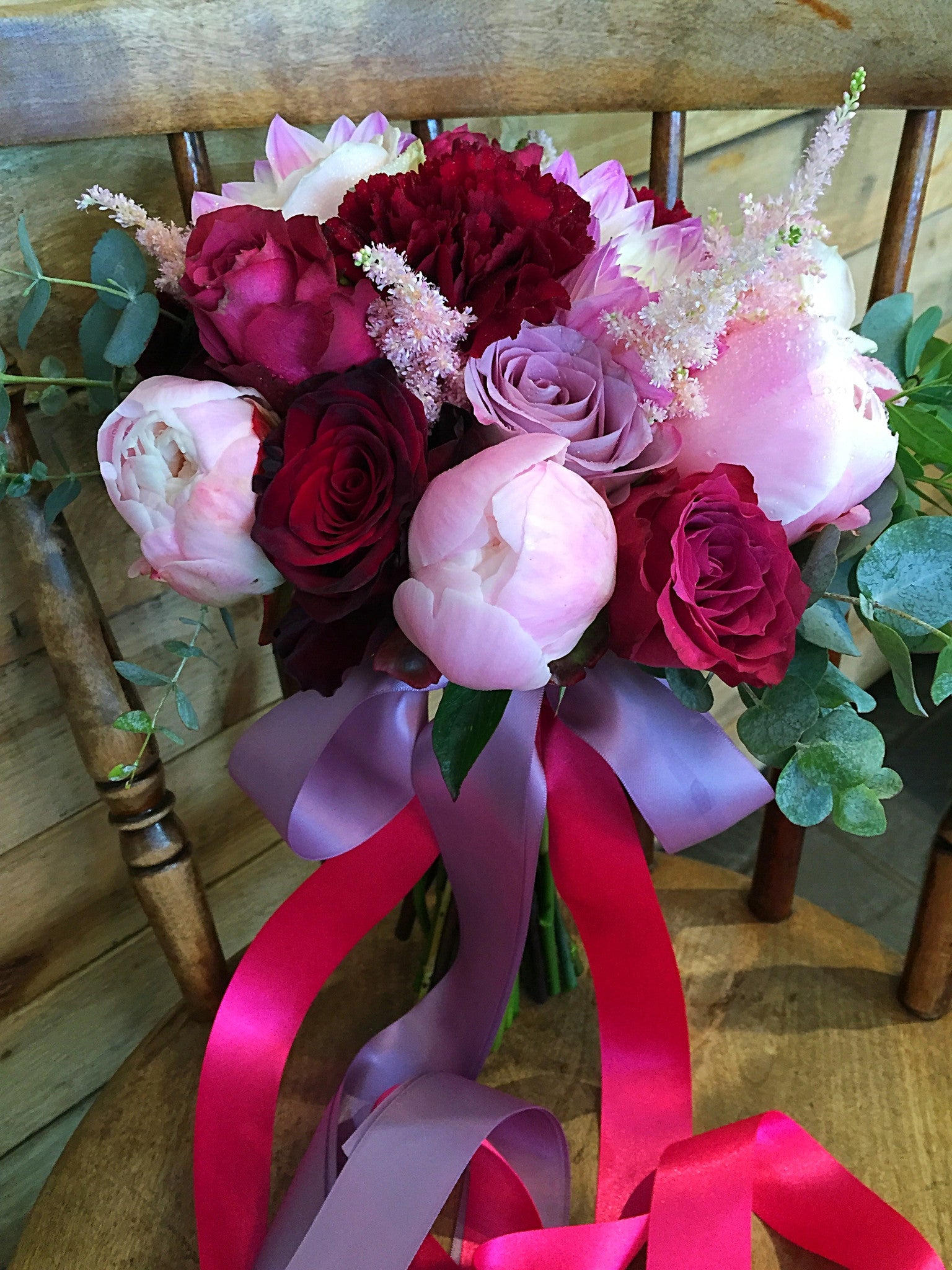 Peony & Black Baccara Bridal Collection
