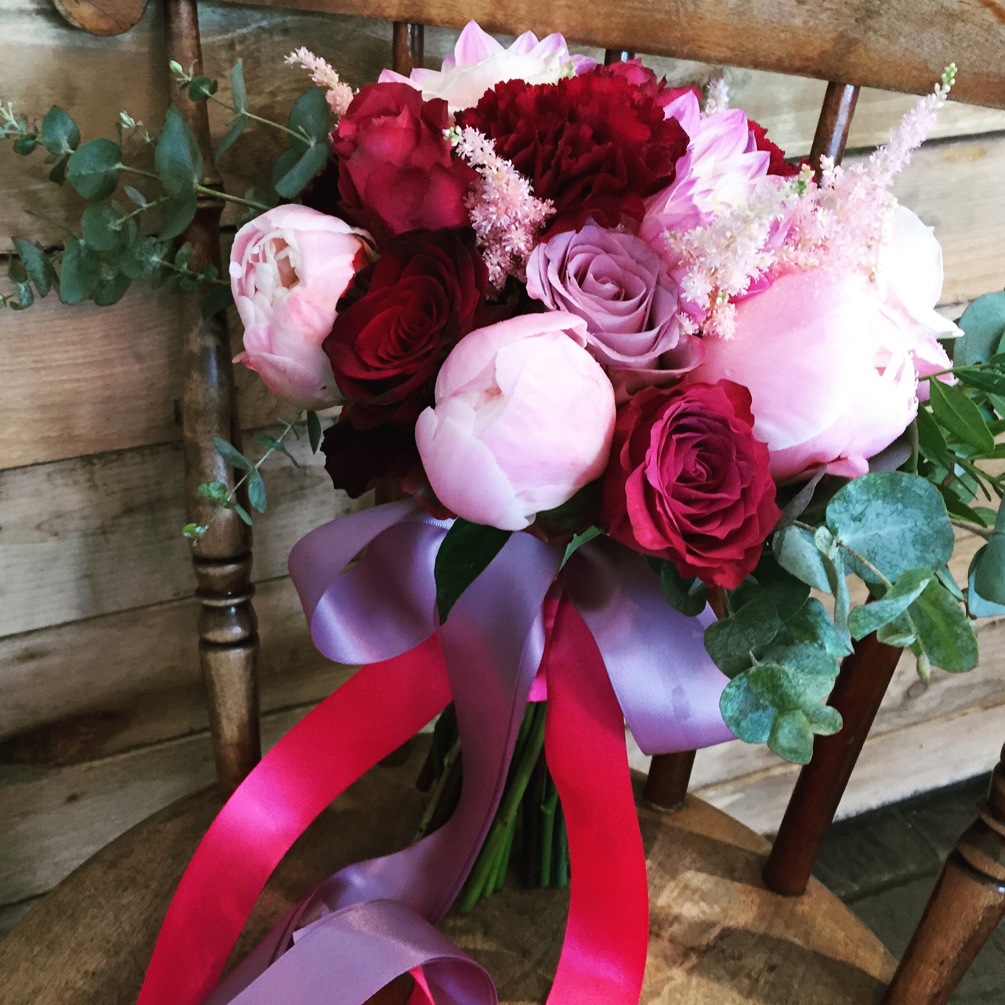 Peony & Black Baccara Bridal Collection