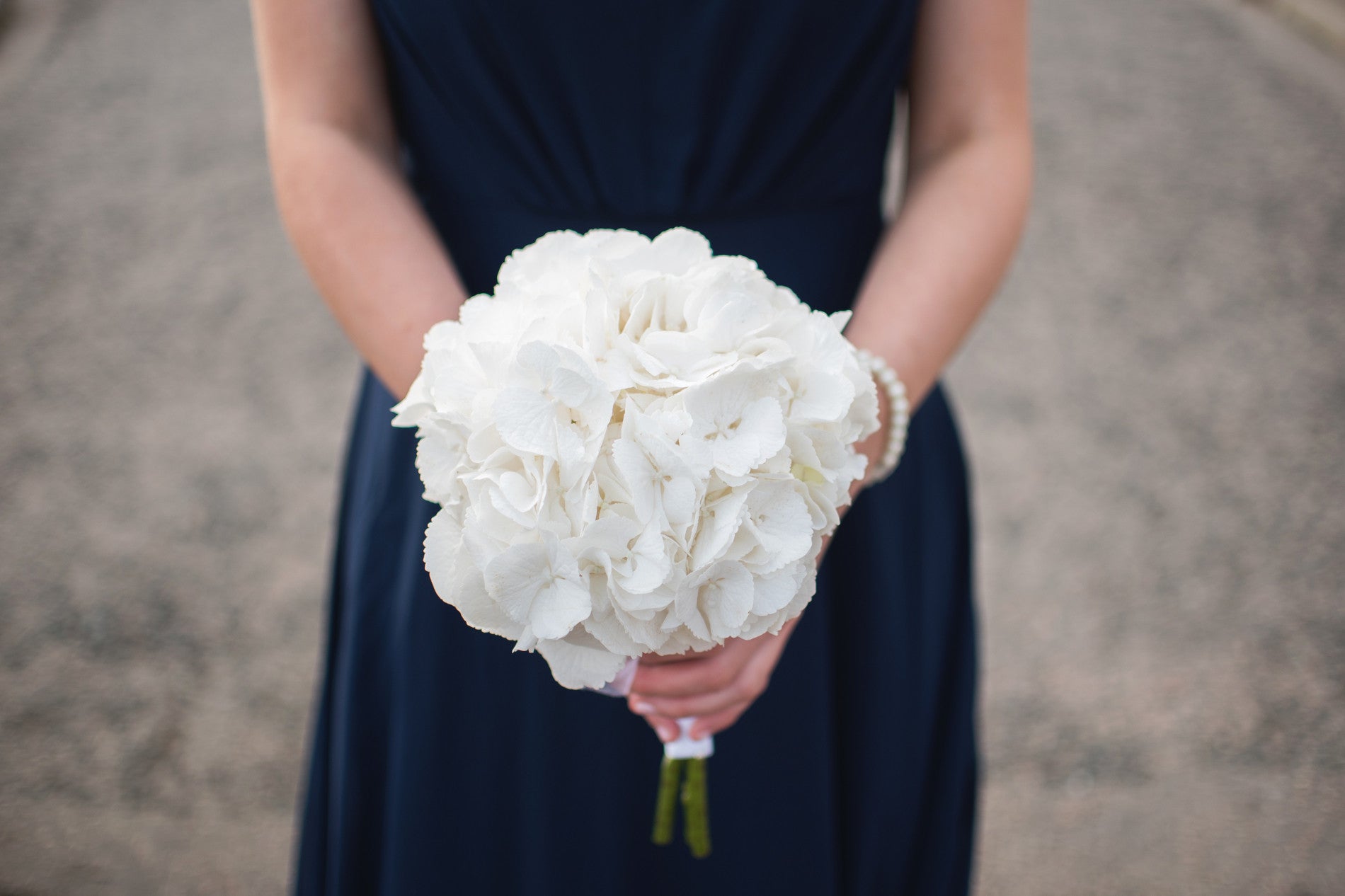 White Hydrangea Bridal Bouquets - Weddings Florist XOXO