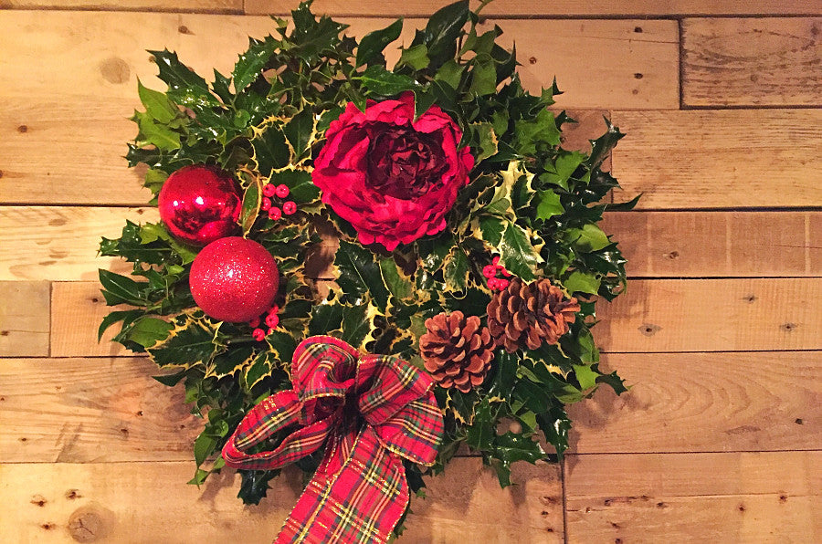 Bespoke Holly Wreath