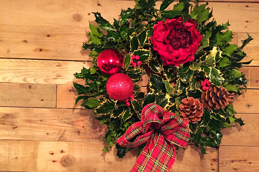 Bespoke Holly Wreath
