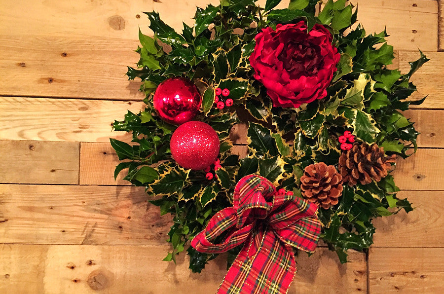 Bespoke Holly Wreath