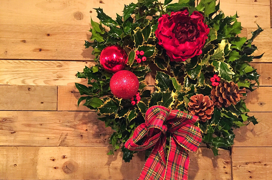 Bespoke Holly Wreath