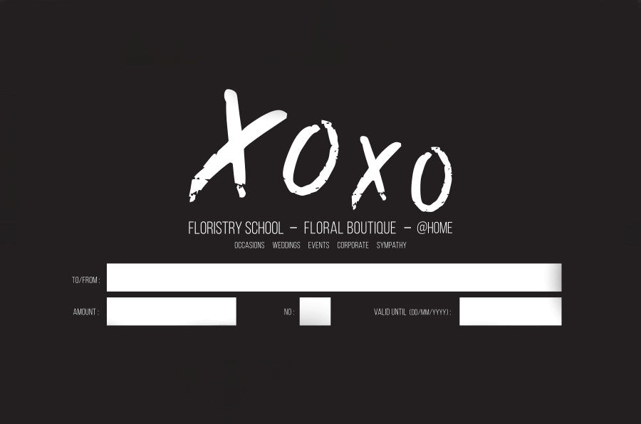 XOXO Gift Vouchers