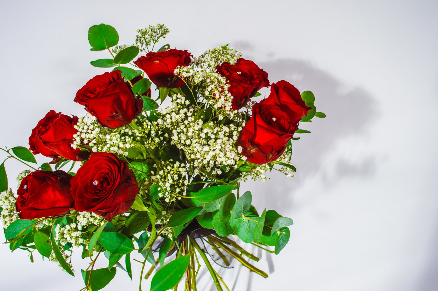 Red Roses Bouquet - Valentines Flowers - XOXO Florist Aberdeen